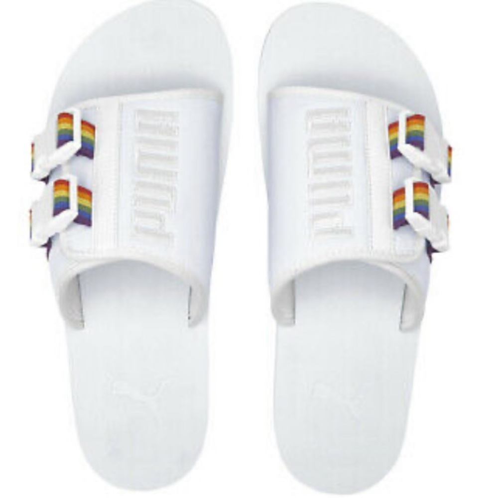 Puma rainbow slides - Picture 2 of 12